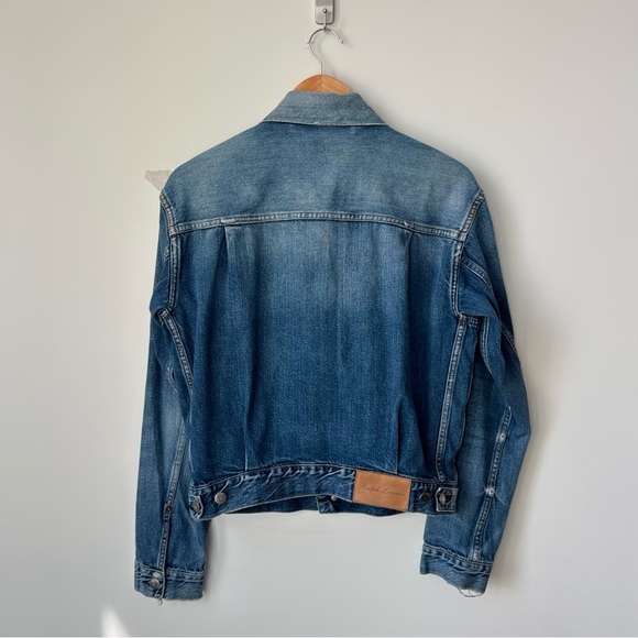 Ralph Lauren Purple Label Denim Jacket Men’s S Indigo Made in Italy Luxury
